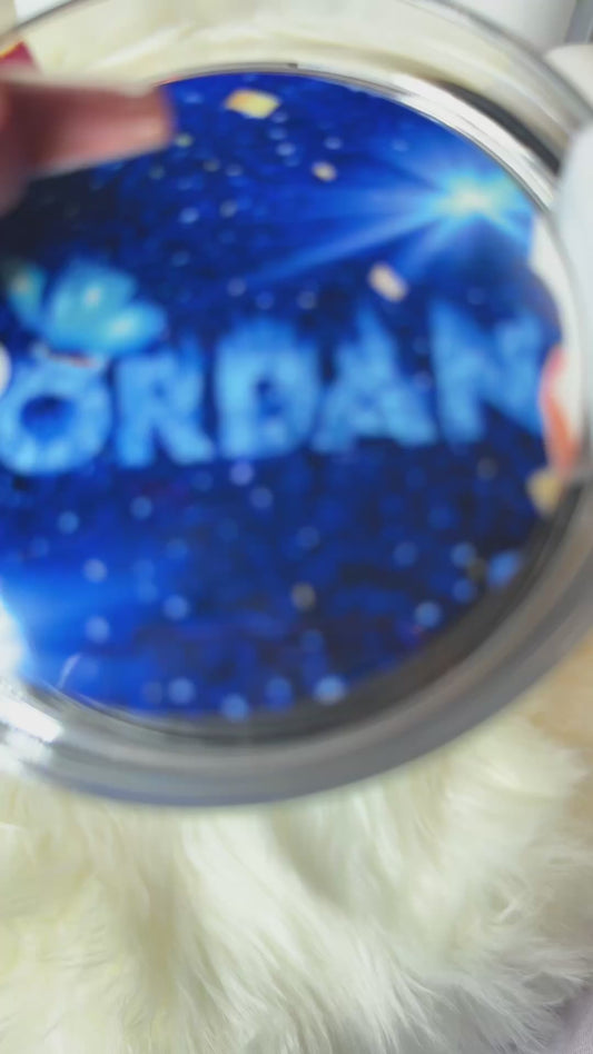 Customized Name Straw Topper